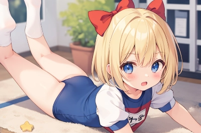 海老反り！