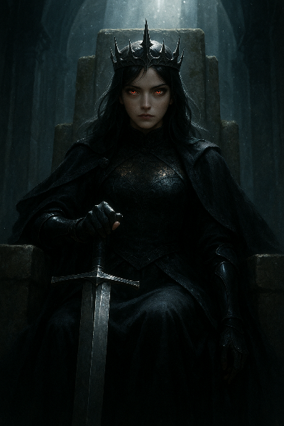 影の玉座に座す闇の女王