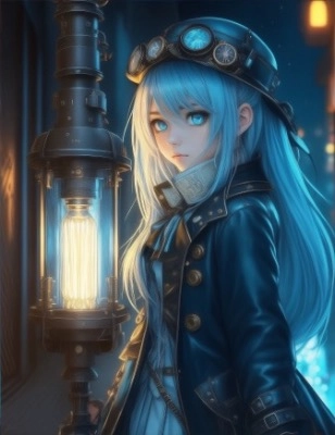 SteamPunk girl 001