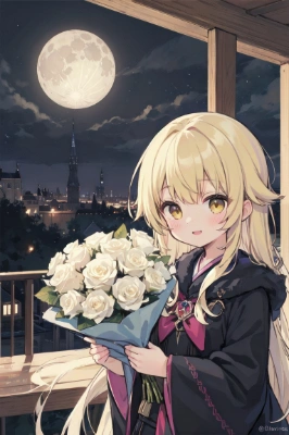 パーティーの終わり〜白花の花束を添えて〜