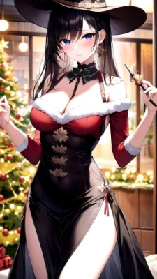 クリスマスバイト中の姉貴