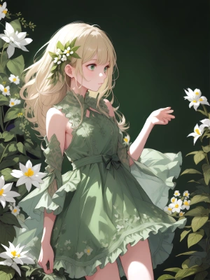 white flower