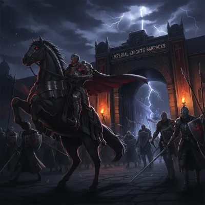 帝国騎士の出陣