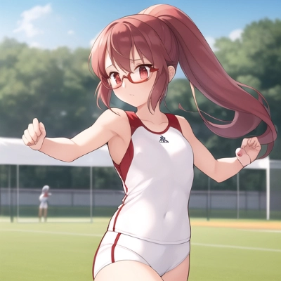 No.82 あんまり運動は得意ではない女の子