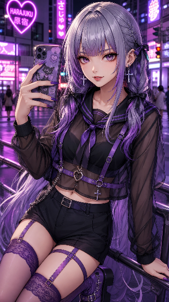 地雷系コーデ（しおん）