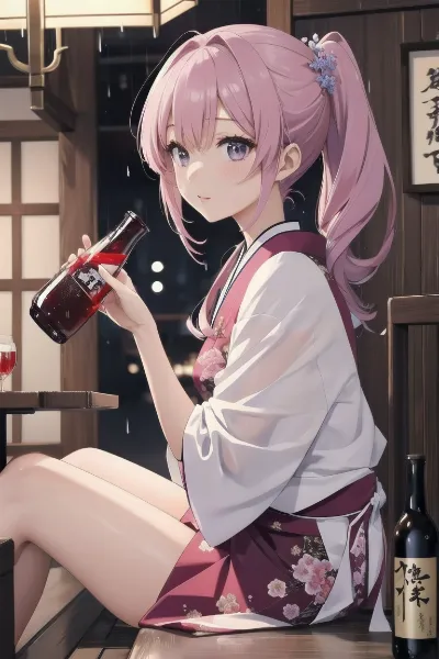 やけ酒