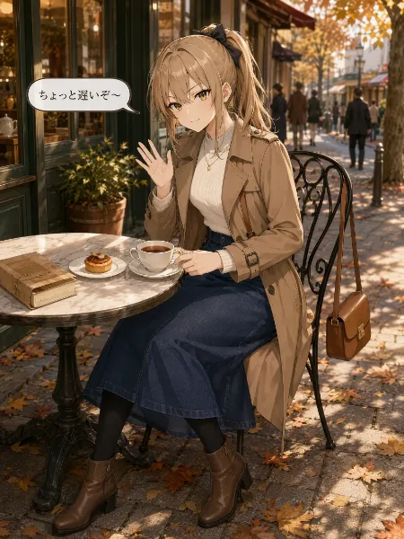 デートの待ち合わせ