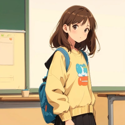朝の登校