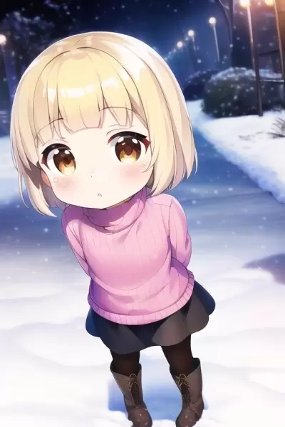 元気そうだけど、寒いかも