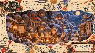 雪あかりの語らい ～もののけの里～