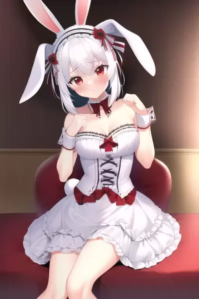 白うさぎちゃん