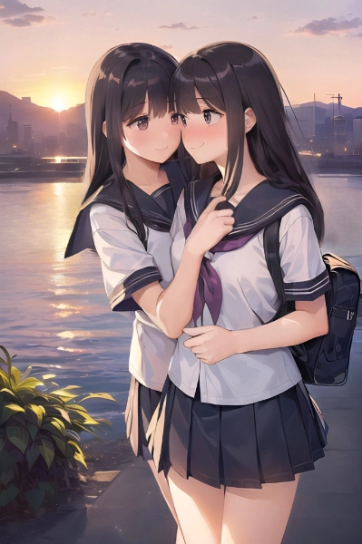 帰り道は百合の始まり