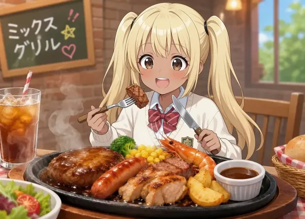 ミックスグリル！