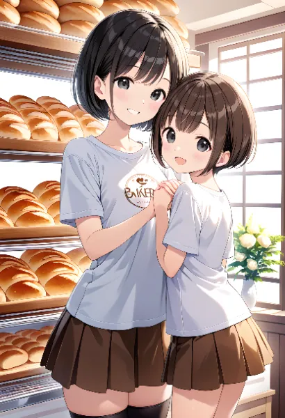 パン屋の姉妹と朝陽の約束