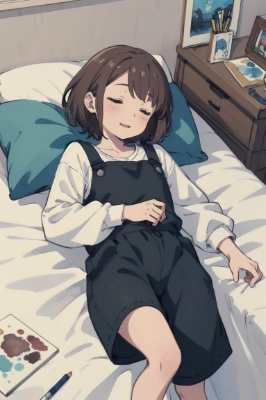 寝る子は育つ