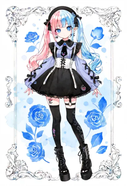 揺れる髪と時間のくぼみ