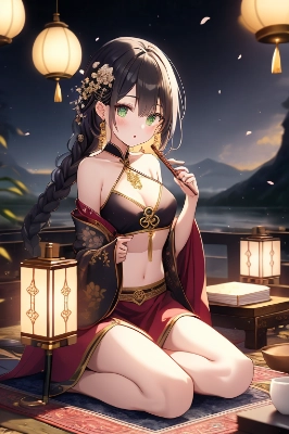 中華ファンタジーの占い師です