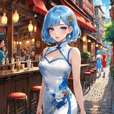 午後の青髪さん