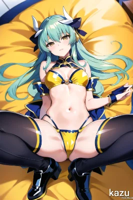 ＦＧＯの清姫様をＡIさんに描いてもらいました🙇‍♂