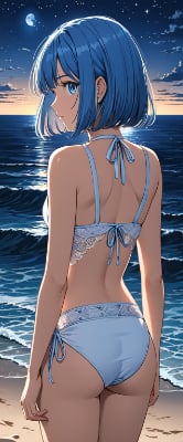 夜の海