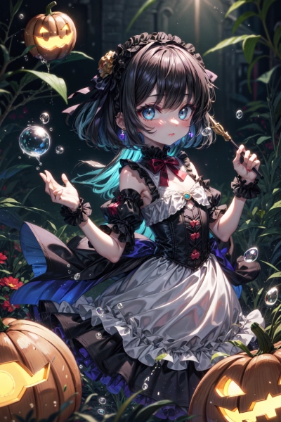 Halloween Bubble Magic