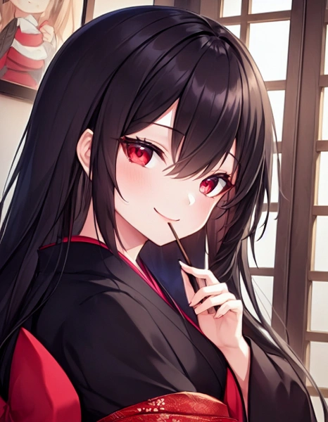 黒い方のうちの子「ポッキー」