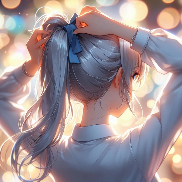 臨戦態勢うなじ