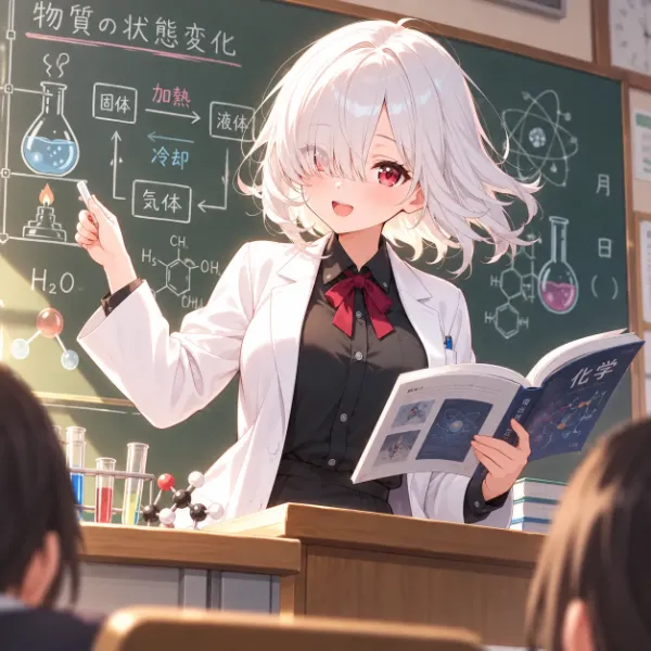 「化学にも色んな分野があることを知って欲しいですね♪」