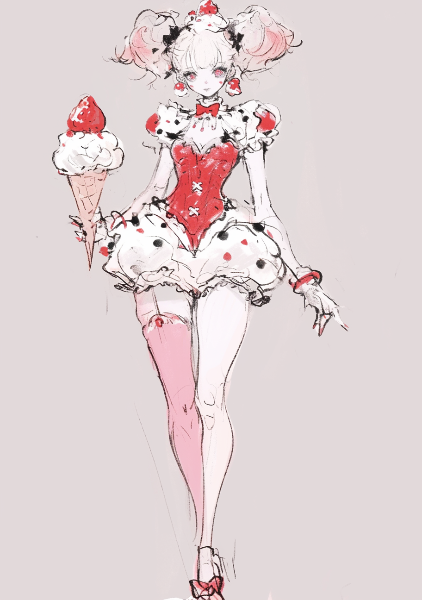 イチゴソフトクリームガ－ル