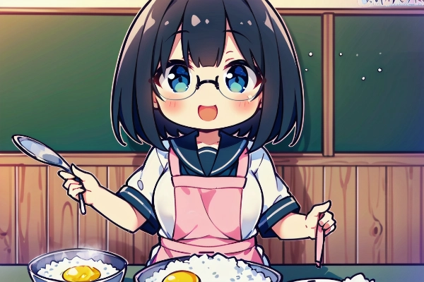 いっぱい食べて