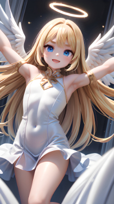 金髪碧眼は天使