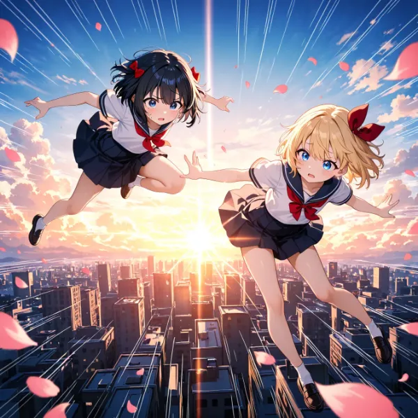 空飛んでいけば間に合う？