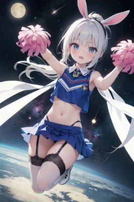 宇宙から応援しますっ🐇