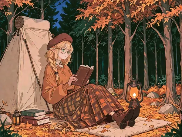 (2枚+おまけ）お題「ランタン」