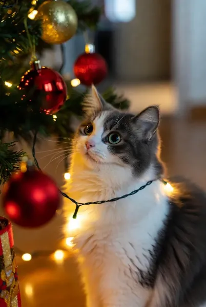 好奇心のクリスマス・ツリー探検