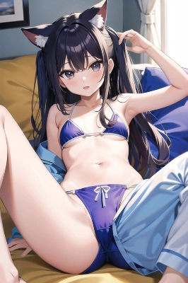 開脚,がに股,へそ,脇 がやばい