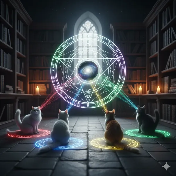 猫たちの宇宙召喚儀式