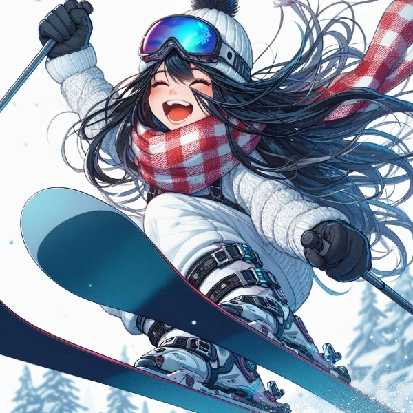 Let\'s Skiing♪（お題：スキー）