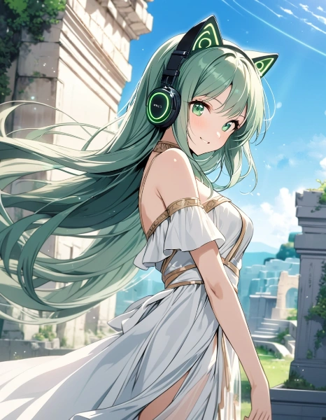 ネコミミヘッドフォン