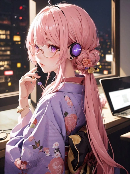 イヤホン　ゲーミングお嬢様