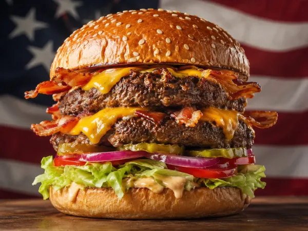 アメリカンドリームビックハンバーガー