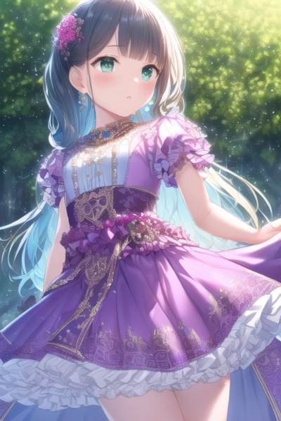 038：幼稚園アイドル衣装（マゼンタ）