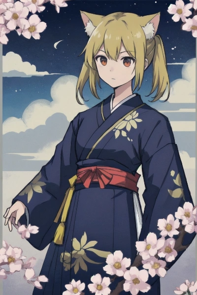 猫耳和服