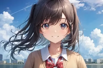 希望を抱く少女