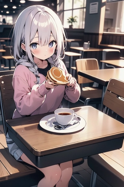 「これ、パンケーキ？」