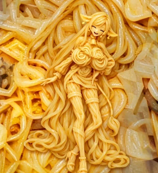 パスタな牛柄さん