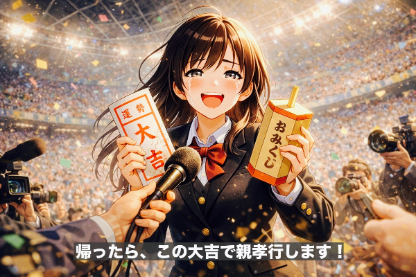 ヒーローインタビュー