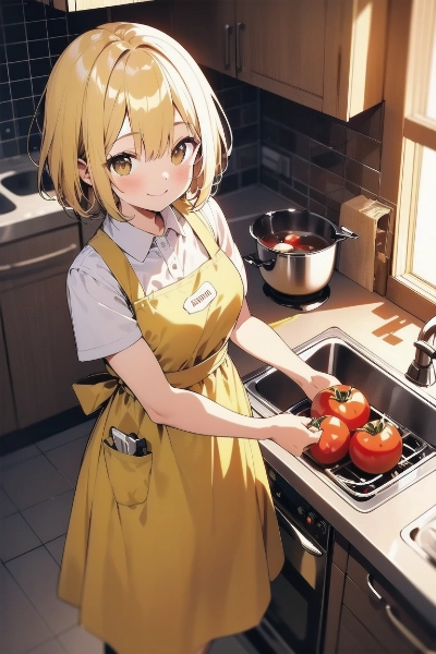 「今日はトマトスープだよ」