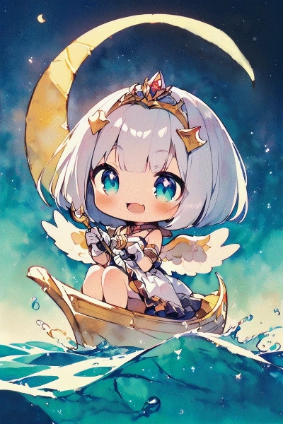 月の船に乗って