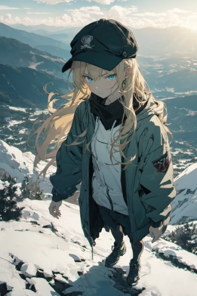 山登り③（中間地点）